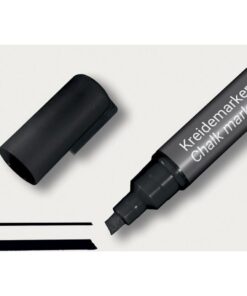 Alternative view of Sigel SI-BA180 Krijtstift Wigpunt 1-5 mm Zwart