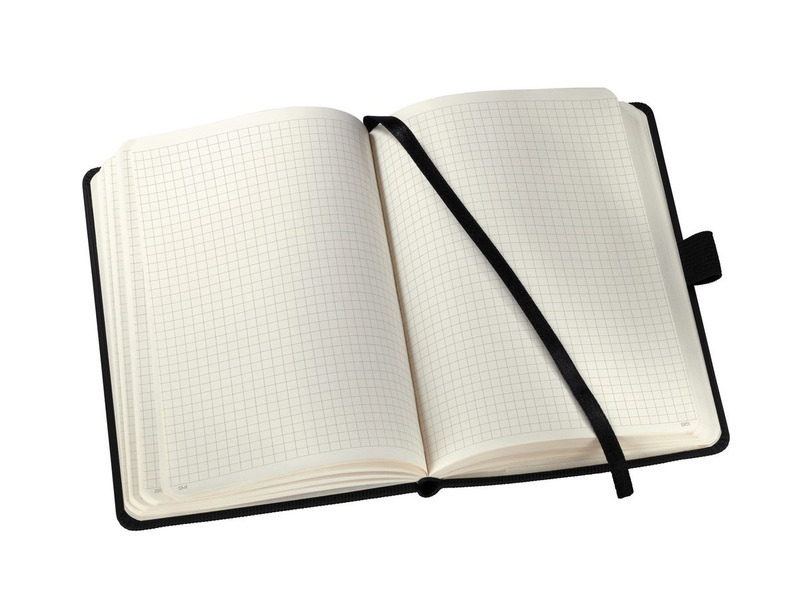 Sigel SI-CO121 Notitieboek Conceptum Pure Hardcover A5 Zwart Geruit - Image 2