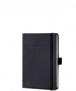 Sigel SI-CO132 Notitieboek Conceptum Pure Hardcover A6 Zwart Gelinieerd
