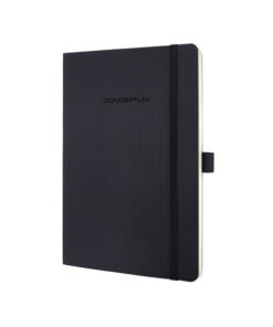 Sigel SI-CO321 Notitieboek Conceptum Pure Softcover A5 Zwart Gelinieerd