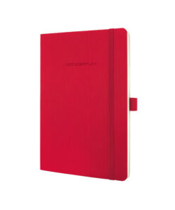 Sigel SI-CO325 Notitieboek Conceptum Pure Softcover A5 Rood Gelinieerd