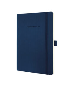 Sigel SI-CO327 Notitieboek Conceptum Pure Softcover A5 Blauw Gelinieerd