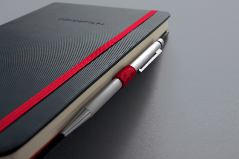 Sigel SI-CO660 Notitieboek Conceptum RED Edition Hardcover A4 Zwart Geruit - Image 2