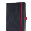 Sigel SI-CO662 Notitieboek Conceptum RED Edition Hardcover A5 Zwart Geruit