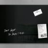 Sigel SI-GL120 Glasmagneetbord Artverum 600x400x15mm Zwart