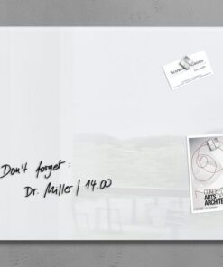 Sigel SI-GL121 Glasmagneetbord Artverum 600x400x15mm Wit