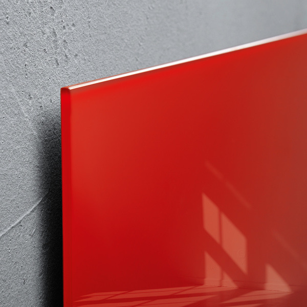 Sigel SI-GL122 Glasmagneetbord Artverum 600x400x15mm Rood - Image 5