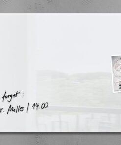 Sigel SI-GL146 Glasmagneetbord Artverum 910x460x15mm Wit