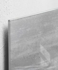 Alternative view of Sigel SI-GL168 Glasmagneetbord Artverum 480x480x15mm Betondesign