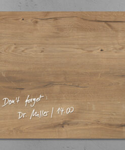 Sigel SI-GL247 Glasmagneetbord Artverum 1300x550x15mm Natural Wood