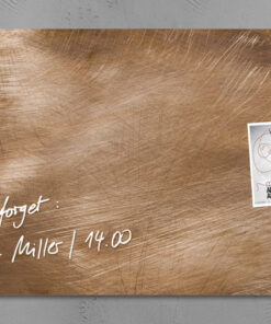 Sigel SI-GL267 Glasmagneetbord Artverum 910x460x15mm Brons