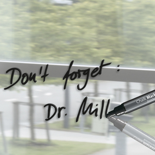 Sigel SI-GL275 Glasmagneetbord Artverum 480x480x15mm Spiegel - Image 4