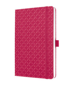Sigel SI-JN105 Notitieboek Jolie Flair A5 Hardcover Gelinieerd Fuchsia Roze