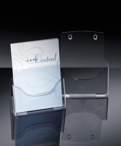 Sigel SI-LH110 Folderhouder Tafelmodel A4 Transparant Acryl 1 Vak