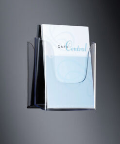 Sigel SI-LH115 Folderhouder Wandmodel A4 Transparant Acryl 1 Vak