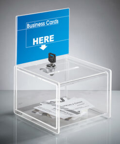 Sigel SI-VA151 Aktiebak Transparant Incl Slot 15x22x15mm Cm + Insteek Voor A6