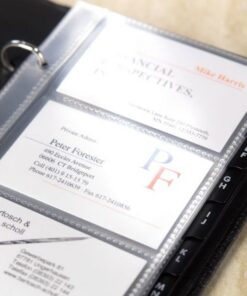 Alternative view of Sigel SI-VZ350 Visitekaarthoes Voor 80 Visitekaarten Tot 90x58mm