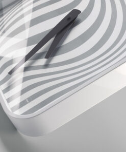 Alternative view of Sigel SI-WU120 Wandklok Artetempus Opta White Met Quartz Uurwerk