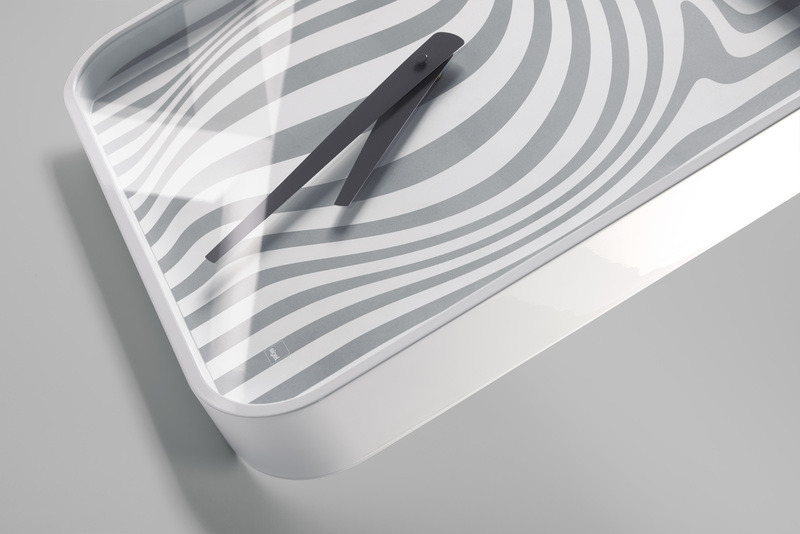 Sigel SI-WU120 Wandklok Artetempus Opta White Met Quartz Uurwerk - Image 2