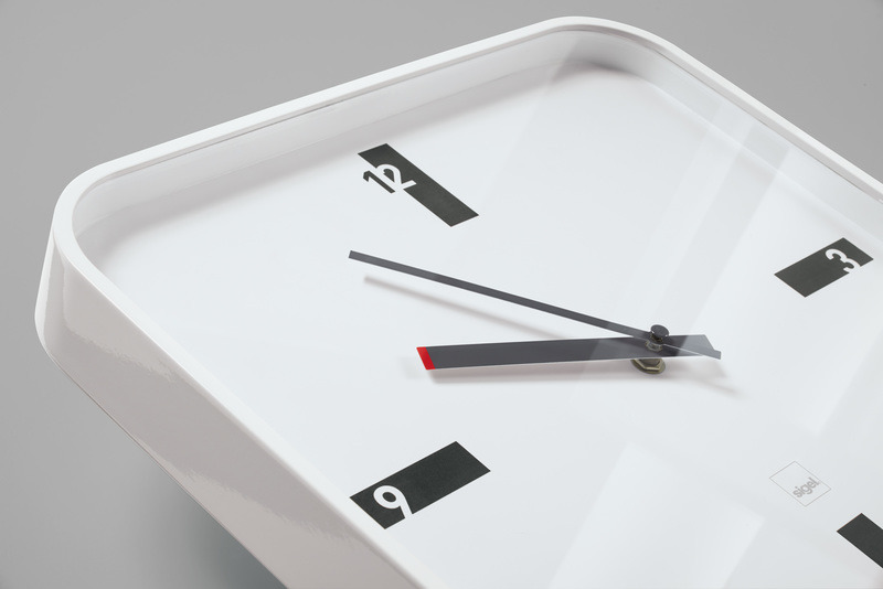 Sigel SI-WU122 Wandklok Artetempus Mezo White Met Quartz Uurwerk - Image 2