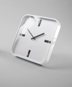 Sigel SI-WU122 Wandklok Artetempus Mezo White Met Quartz Uurwerk