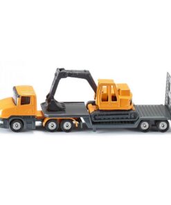 Siku 1611 Dieplader met Graafmachine