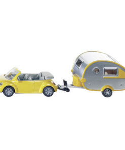 Siku 1629 Volkswagen Beetle + Caravan