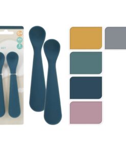 Siliconen Lepels 2 Stuks Assorti