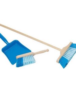 Simply for Kids 3-delige Bezemset Blauw