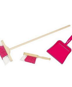 Simply for Kids 3-delige Bezemset Roze