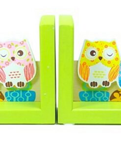 Simply for Kids Houten Boekensteunen Uiltjes