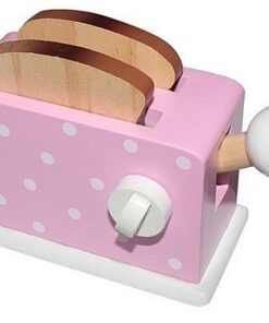 Simply for Kids Houten Broodrooster + Brood Roze