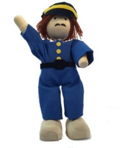 Simply for Kids Houten Buigpopje Politieagent