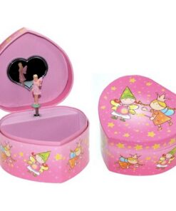 Alternative view of Simply for Kids Houten Juwelendoosje Hartvorm met Muziek en Ballerina