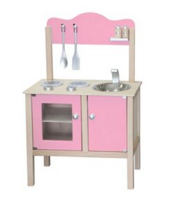 Alternative view of Simply for Kids Houten Kinderkeuken Roze