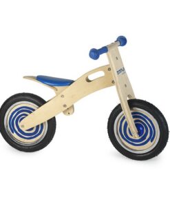 Simply for Kids Houten Loopfiets Blauw