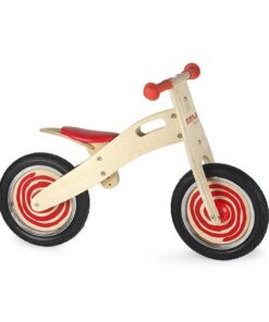 Simply for Kids Houten Loopfiets Rood