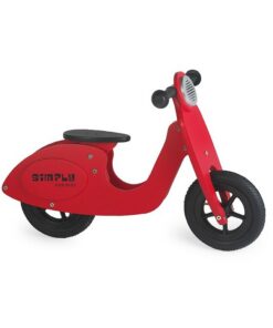 Simply for Kids Houten Loopscooter Rood