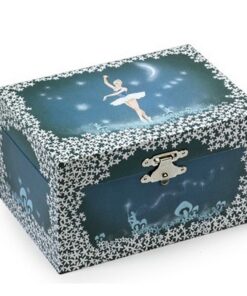 Simply for Kids Juwelen-Muziekdoosje Ballerina Witte Jurk Blauw/Wit