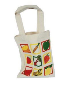 Simply for Kids Katoenen Boodschappentasje 30x16x20 cm