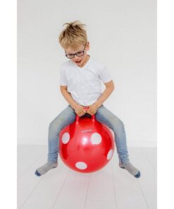 Alternative view of Simply for Kids Skippybal Polkadot 45 cm Rood/Wit