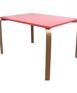 Simply for Kids TR4118 Houten Tafel 70x45cm Roze