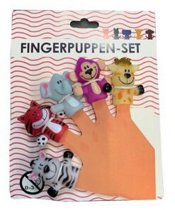 Simply for Kids Vingerpoppetjes 5 Stuks