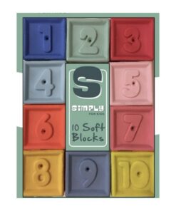 Simply for Kids Zachte Stapelblokken 10 Stuks