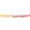 Sint en Piet Welkom Sinterklaas Slinger 3M