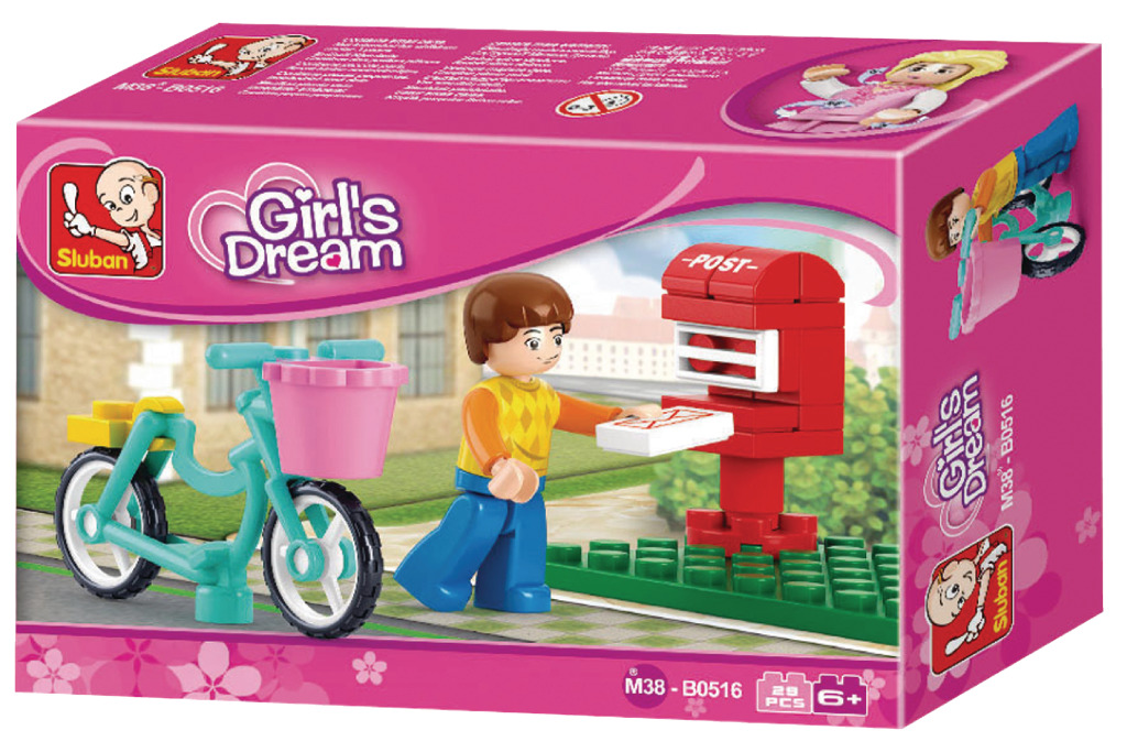 Sluban M38-B0516 Girls Dream Brievenbus - Image 3