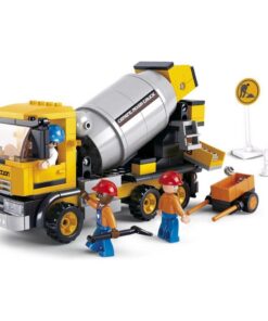 Alternative view of Sluban Town Construction Cementwagen