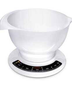 Soehnle 65054 Culina Pro Analoge Keukenweegschaal met Mengkom 2.5L Wit