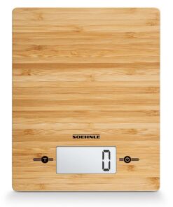 Soehnle 66308 Bamboo Digitale Keukenweegschaal