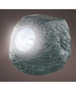 Alternative view of Solarlamp Steen Grijs/Polyresin